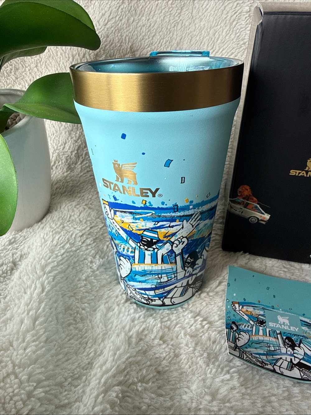 Stanley Fútbol Artist Collection Tumbler | 16 OZ ARGENTINA - NEW